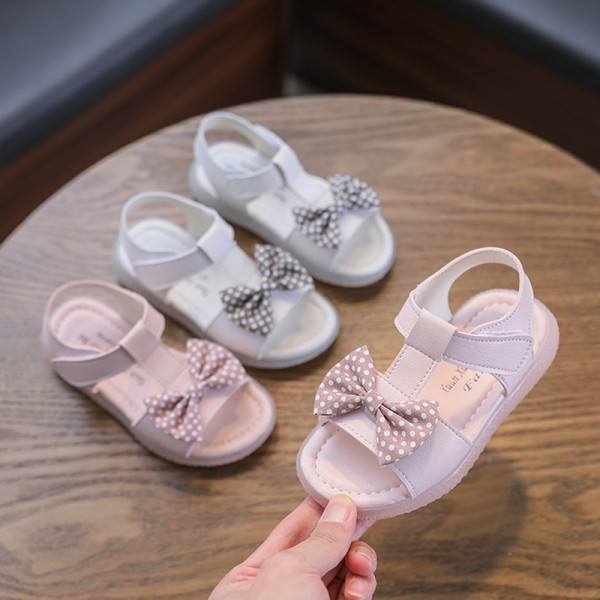 Sandale casual copii cu panglica pentru fete