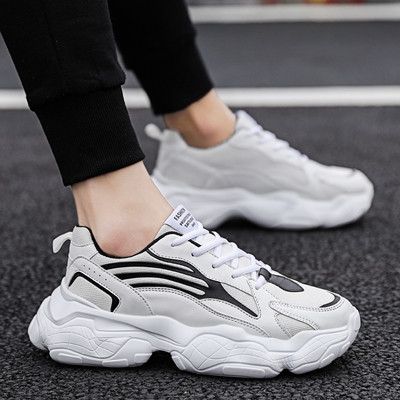 Adidași pentru bărbați cu talpă înaltă și aspră