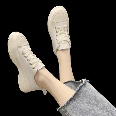 Casual γυναικεία αθλητικά παπούτσια - κλασικό μοντέλο