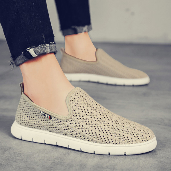 Vasariniai vyriški mokasinai lygiais padais