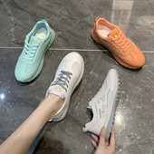 Γυναικεία casual αθλητικά παπούτσια με κέντημα -λουλούδι