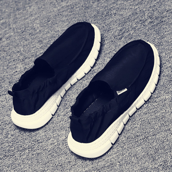 Mocasini casual barbatesti model rotunjit cu talpa plata