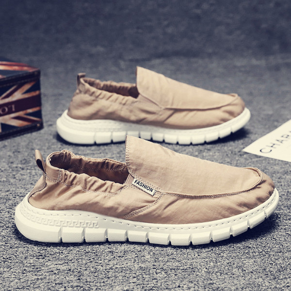 Mocasini casual barbatesti model rotunjit cu talpa plata