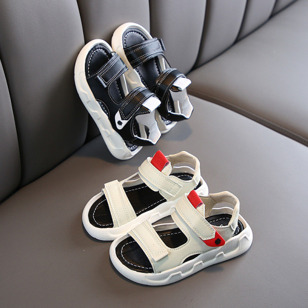 Μοντέρνα παιδικά σανδάλια με λουράκια βελκρό για αγόρια