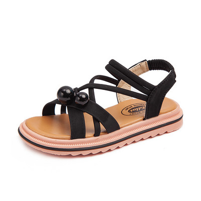 Μοντέρνα παιδικά σανδάλια με  σταθροτά λουράκια για κορίτσια