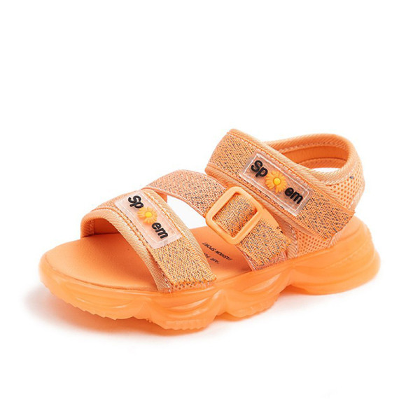 Vabaajalised pandlaga laste sandaalid tüdrukutele