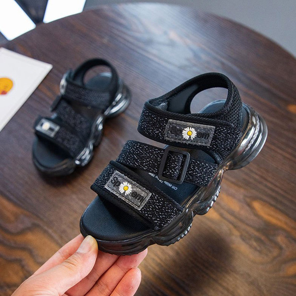 Vabaajalised pandlaga laste sandaalid tüdrukutele