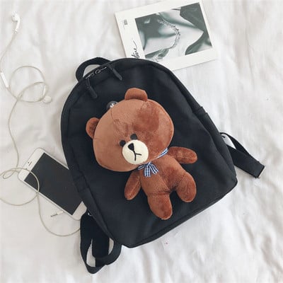 Rucsac de dama model nou cu jucarie de plus