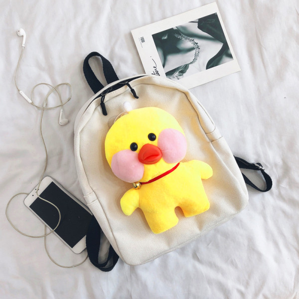 Rucsac de dama model nou cu jucarie de plus