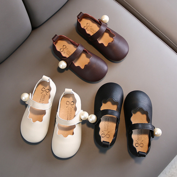 Pantofi moderni pentru copii cu perle pentru fete