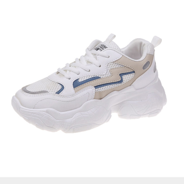 Adidași moderni de damă cu talpă înaltă aspră