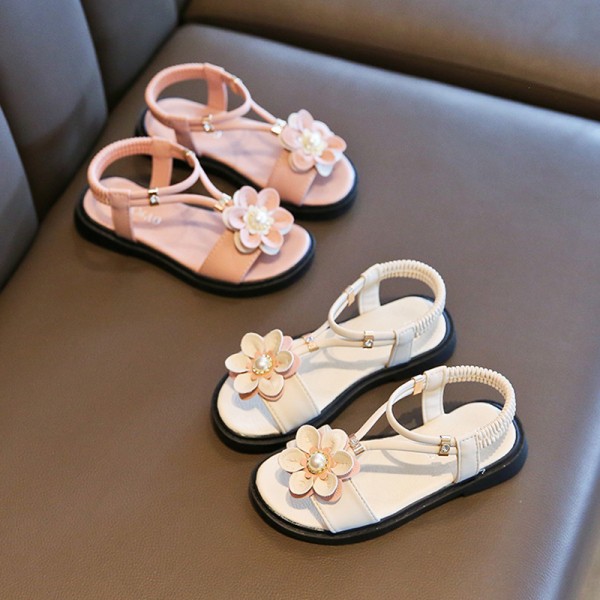 Sandale copii pentru fete cu element 3D si elastic