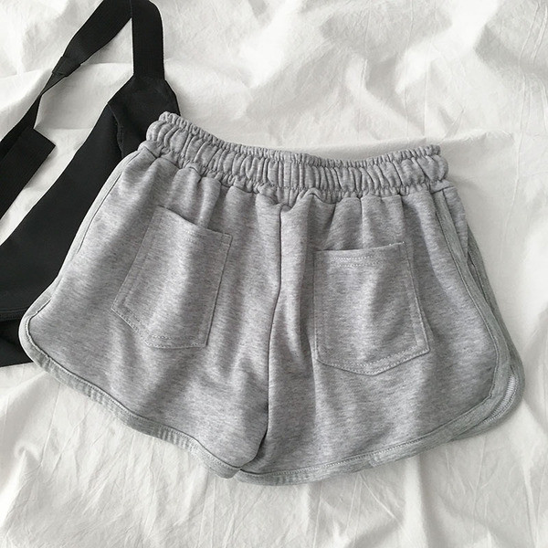 Спортно-ежедневни къси панталони с еластична талия и връзки