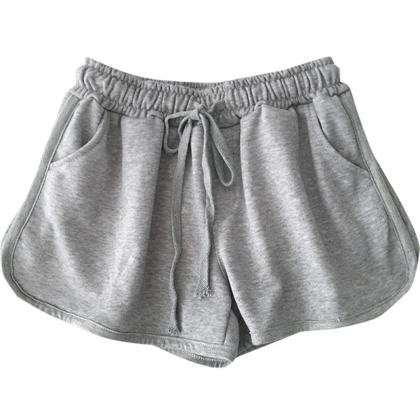 Спортно-ежедневни къси панталони с еластична талия и връзки