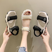 Sandale casual dama cu velcro