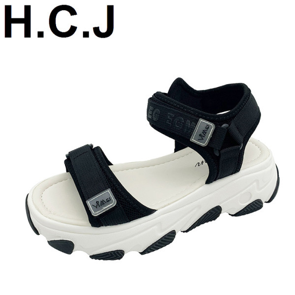 Sandale casual dama cu velcro