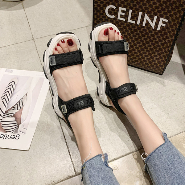 Sandale casual dama cu velcro