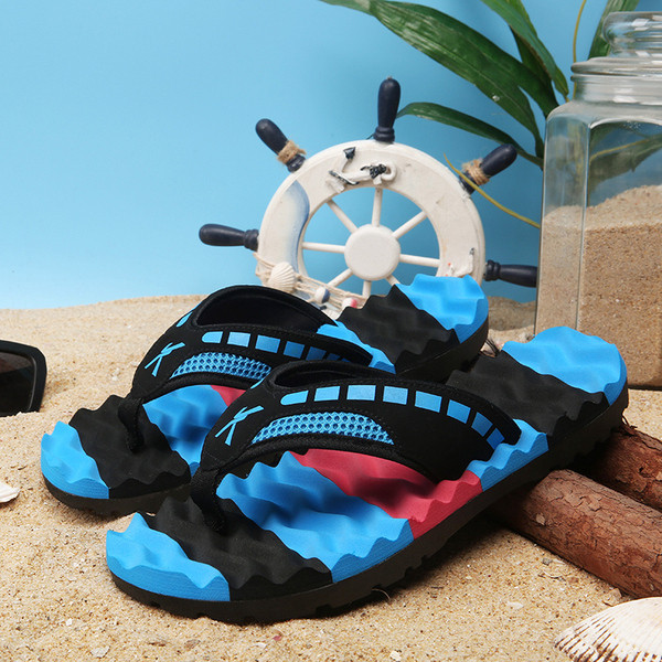 Papuci pentru bărbați peste vârf cu talpă moale