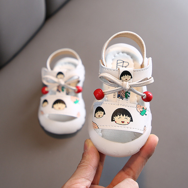 Sandale confortabile pentru copii pentru fete cu talpă și petice moi