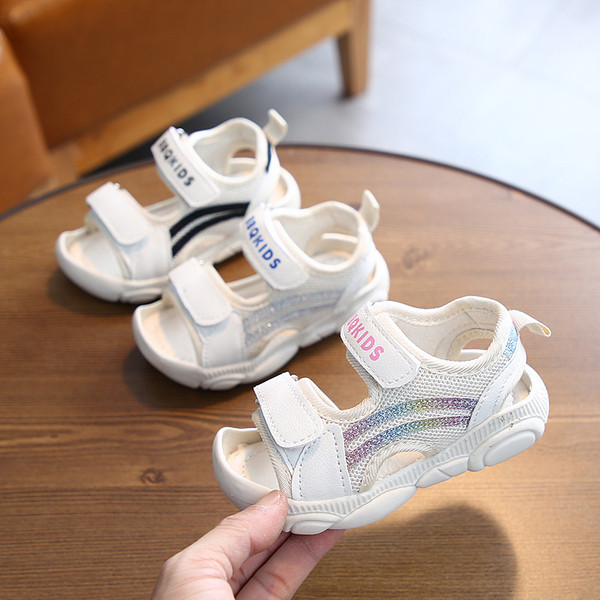 Mugavad laste sandaalid tüdrukutele ja poistele ökonahast ja plaastritest