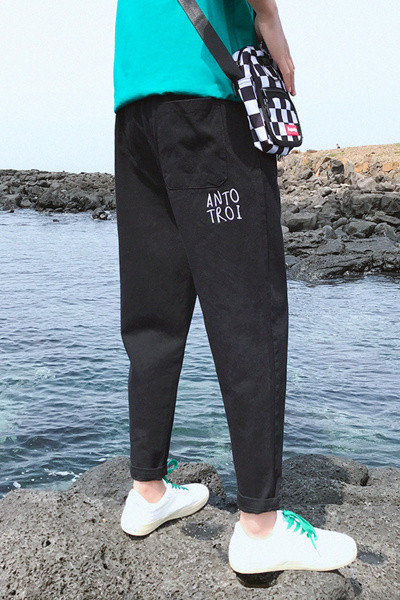 Ανδρικό παντελόνι με επιγραφή