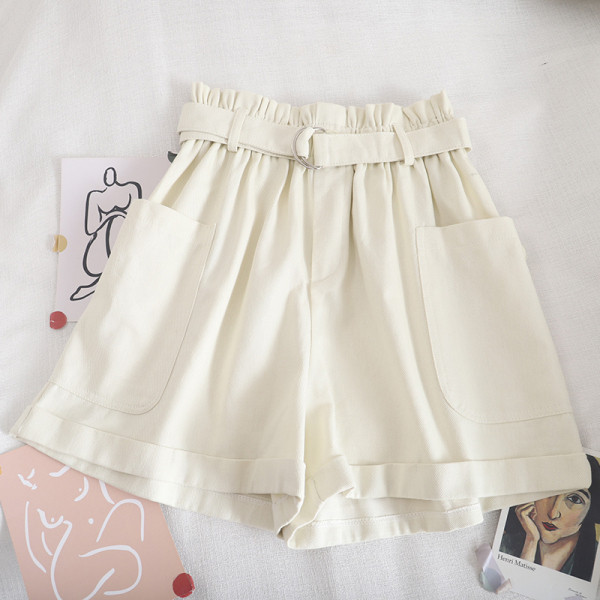 Pantaloni casual dama model lat cu curea