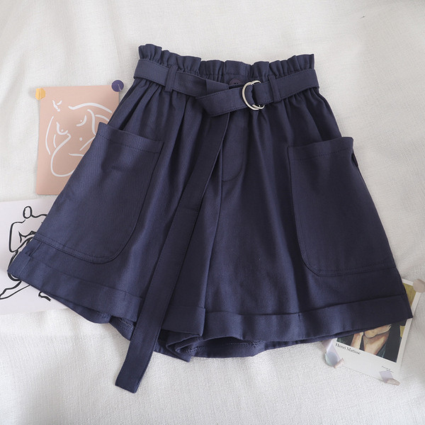 Pantaloni casual dama model lat cu curea