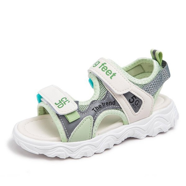 Mugavad pehme libisemisvastase talla ja plaastritega laste sandaalid tüdrukutele