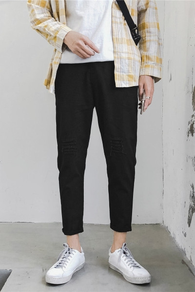 Moodsad meeste püksid pikkusega 9/10