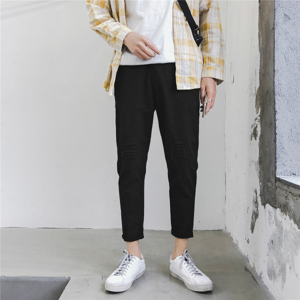 Moodsad meeste püksid pikkusega 9/10