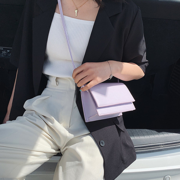 Naiste väike pika sangaga ökonahast kott