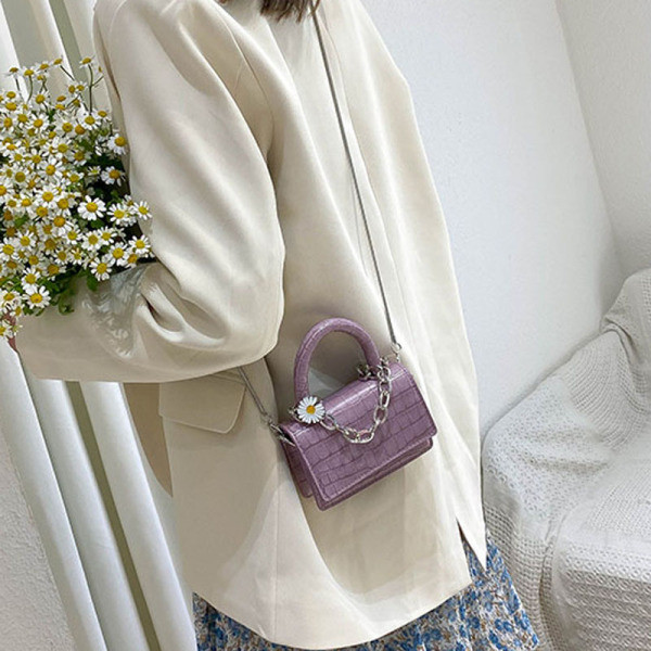 Sieviešu mini soma ar īsu un garu rokturi