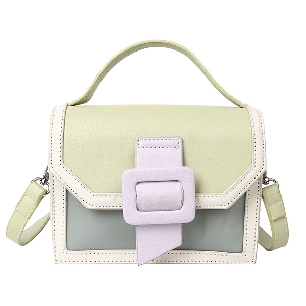 Geanta de dama cu catarama si maner lung