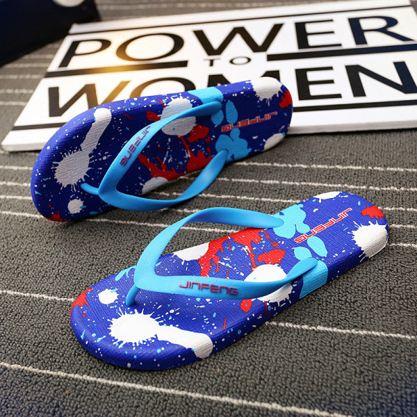 Värvilise talla ja kirjaga vabaaja meeste varvassussid