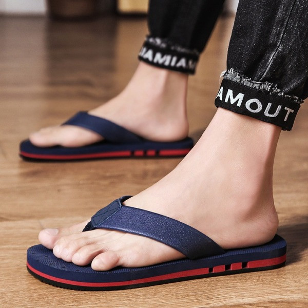 Papuci casual pentru bărbați cu talpă plate