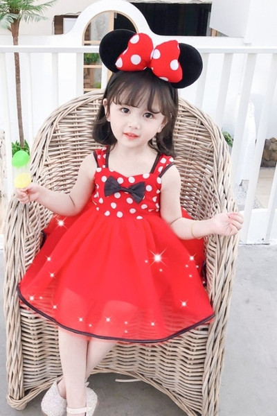 Bērnu kleita ar tillu un lentīti