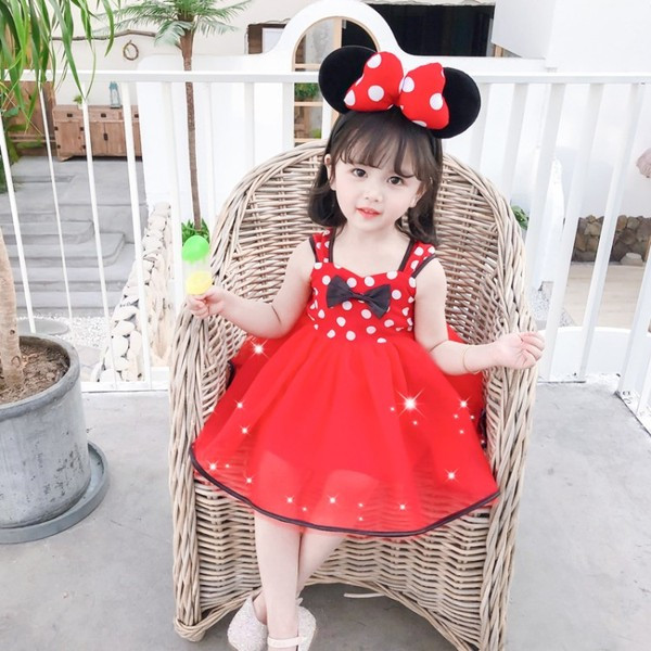 Bērnu kleita ar tillu un lentīti