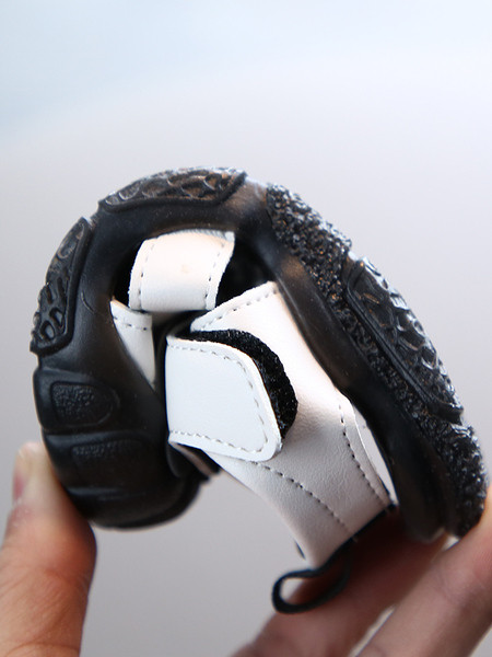 Sandale casual pentru copii din piele ecologica cu decor 3D in forma de panda