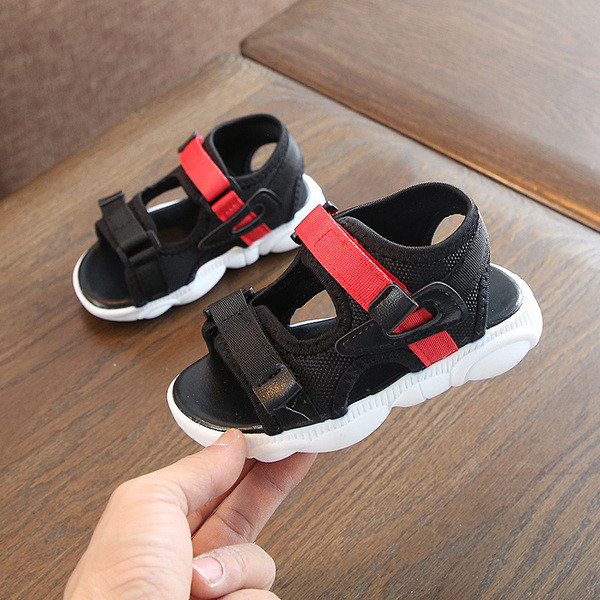 Ikdienas bērnu sandales meitenēm ar raupju zoli