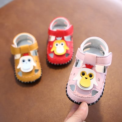 Модерни бебешки сандали с лепенки за момчета и момичета