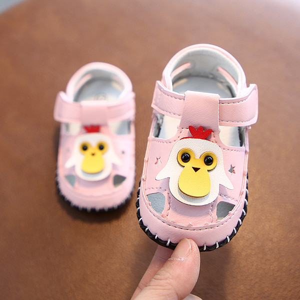 Modernas bērnu sandales ar uzlīmēm zēniem un meitenēm