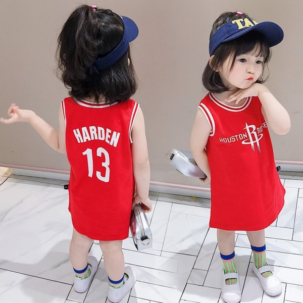 Rochie sport pentru copii cu inscripții