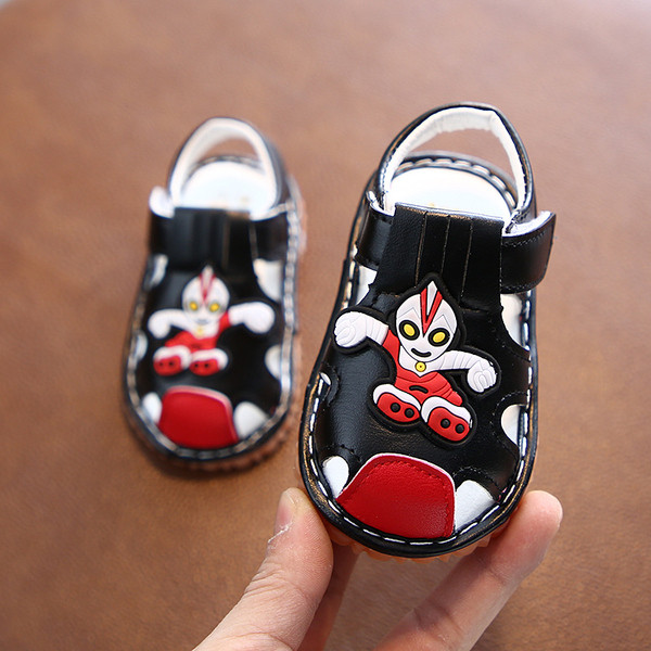 Ikdienas bērnu sandales ar 3D elementu zēniem