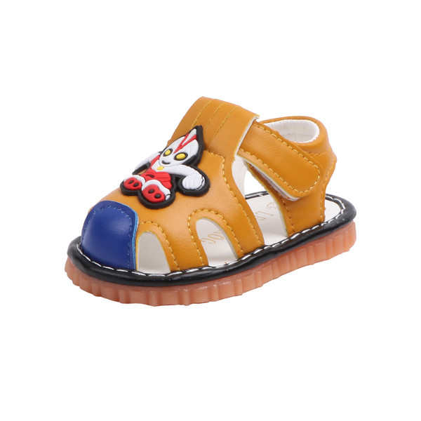 Ikdienas bērnu sandales ar 3D elementu zēniem