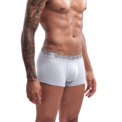 Kokvilnas vīriešu bokseri