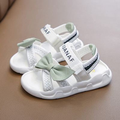 Casual παιδικά σανδάλια για κορίτσια με κορδέλα