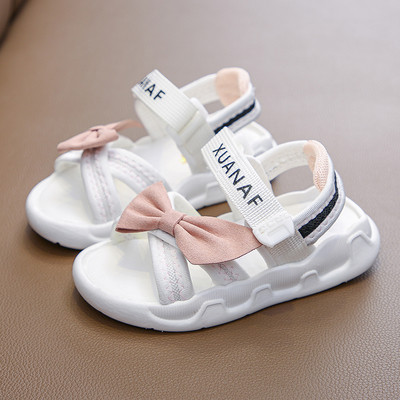 Casual παιδικά σανδάλια για κορίτσια με κορδέλα