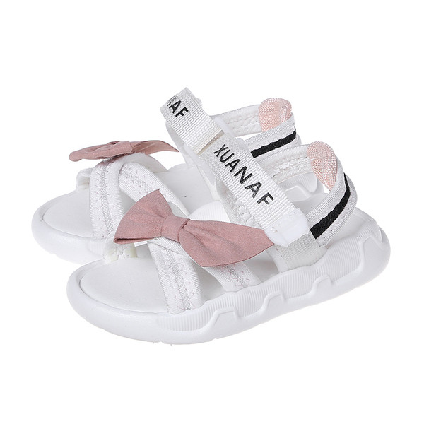 Casual παιδικά σανδάλια για κορίτσια με κορδέλα