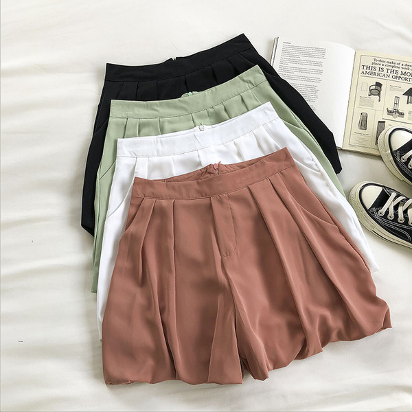 Modernas sieviešu bikses ar augstu vidukli un rāvējslēdzēju