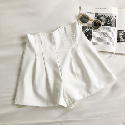 Ikdienas šortu plats modelis ar rāvējslēdzēju